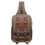 KAUKKO Canvas Tactical Vintage Borsttas Tactical Schoudertas