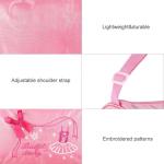 VGEBY Kinder Balletttasche, Mädchen Kinder Prinzessin Tanztasche Rucksack Tutu Kleid Tanztasche Daypack Umhängetasche für kleine Mädchen Geschenk(27.00 * 16.00 * 20.00cm-Rosa)
