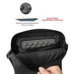 BAIGIO Heren schoudertas Cross Body Casual Messenger Bag Canvas Satchel voor Portemonnee Mobiele Telefoon Sleutel, A - zwart, Casual