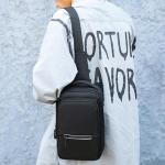 Gelb&Schwarz Camping-Rucksack für Damen, modische Tasche, Unisex, große Kapazität, modisch, tragbar, Umhängetasche, Kuriertasche, Schultasche