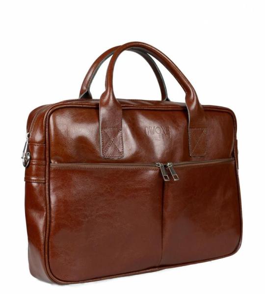 Pavone Nero Leder Aktentasche Herren – Laptoptasche, elegantes Design, langlebige Verarbeitung – Ideal für Geschäftsleute, Anwälte, perfekt für Geschäftsreisen und den tä