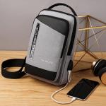 Asija Schoudertas voor heren, zwart, herentas om om te hangen, kleine telefoontas, schoudertas, borsttas, crossbody, messenger bag, portemonnee, handtas, koerierstas voor wandelen,