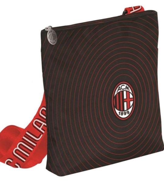 Flache Schultertasche Milan - - #Sempre - mit verstellbarem Schulterriemen