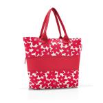 Shopper e1 - grote tas - ruimte voor kleine en grote boodschappen, Daisy Red, Eén maat, Retro