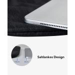 Crossbody Sling Bag voor heren en dames, schoudertas met grote capaciteit, licht en eenvoudig te dragen, borstzak, multi-pocket rugzak, zwart, Small, Eenvoudige casual platte schou
