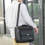 CHDWEY Umhängetaschen für Herren Männer Aktentasche Handtaschen 17 Zoll große Kapazität Männer Business Bag Casual Herren Umhängetasche Gute Qualität Messenger Bag(Style2)