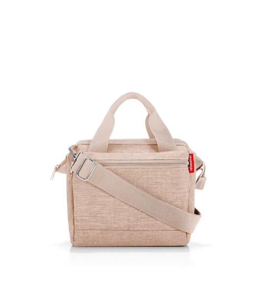 Allrounder Cross – kleine crossbody tas met afneembare en verstelbare schouderriem – van waterafstotend materiaal, Twist Coffee, Eén Maat