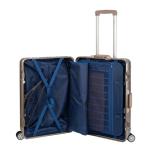 Travelhouse London T1169 Hardshell koffer met aluminium frame, verschillende maten en kleuren London T1169, goud