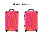 NoBoringSuitcases.com Handbagage, harde koffer met TSA-slot, voor volwassenen en vrouwen, trolley, reiskoffer, draagtas, rolkoffer, klein of middelgroot, 19 wervelgolf, koffer