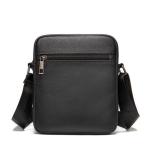 CHDWEY Umhängetaschen für Herren Mode Männer Umhängetasche for Männer Echtes Leder Handtasche Kleine Männliche Messenger Messenger Kleine Telefon Crossbody Taschen(Coffee)