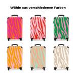 NoBoringSuitcases.com Handbagage, harde koffer met TSA-slot, jongens en meisjes, trolley, reiskoffer, draagtas, rolkoffer, klein of middelgroot, 19 wervelgolf, koffer