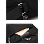 CHDWEY Umhängetaschen für Herren Männer Crossbody Taschen Umhängetaschen Hohe Qualität Nylon Casual Messenger Bag Business männer Reisetaschen Handtaschen(Black)
