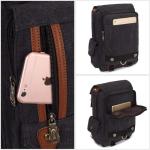 KAUKKO Canvas Tactical Vintage Borsttas Tactical Schoudertas