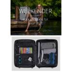 HAUPTSTADTKOFFER Midden grote harde koffer, TSA, 4 wielen, check-in bagage met 8 cm volumevergroting, 77 cm, 130 liter, grafiet, Avocado., koffer