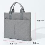 CHDWEY Umhängetaschen für Herren Handtaschen Nylon Männer Business Aktentasche Große Kapazität Laptoptasche Klassische Festfarbe Männer Tasche Freizeittasche for Dokumente(Kh