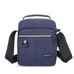 CHDWEY Umhängetaschen für Herren Männer wasserdichte Messenger Umhängetaschen Sling Crossbody Bag Cross Pack Handtasche auf Single-Schulter for Männchen(Blue)