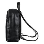 'Amira' Leren Rugzak Dames Vintage Kleine Daypack Tas Leer Handtas voor 10.1 Inch iPad Tablet Damesrugzak voor Stad Uitgaan Winkelen Dagrugzak, Kleur:zwart