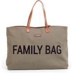 , Family Bag, luiertas, reis-/weekendtas, Grote Inhoud, inclusief afneembaar tasje, kaki