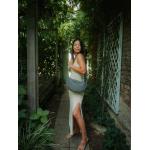 Mademoiselle.M M70 Half-Moon Bag Eucalyptus