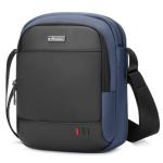 BAIGIO Herentas, schoudertas, klein, voor tablet/iPad 8 inch, heren schoudertas, crossbody bag, reizen met veel vakken, voor sport, reizen, werk