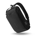 Crossbody tas voor mannen en vrouwen kleine crossbody casual reizen kleine sport wandelen fietsen dag tas, Zwart, Medium, Tsa Lock Tas