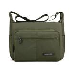 CHDWEY Umhängetaschen für Herren Männer Umhängetasche Casual Crossbody Tasche Outdoor Sport Man Messenger Bag Hohe Qualität Nylon Business Männliche Handtaschen(Green)