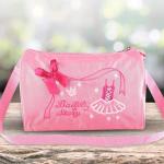 VGEBY Kinder Balletttasche, Mädchen Kinder Prinzessin Tanztasche Rucksack Tutu Kleid Tanztasche Daypack Umhängetasche für kleine Mädchen Geschenk(27.00 * 16.00 * 20.00cm-Rosa)
