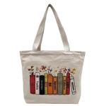 Draagtas, Draagtassen Dames, Boodschappentas, Schoudertas Stoffen Tas, Katoenen Tas, Jute Tas, Met Vintage Print, Canvas Tote Bag om te winkelen School