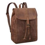 STILORD Tracy' Vintage damesrugzak, leer, groot, 14 inch laptop, rugzak, anti-diefstal, voor werk, school, universiteit, vrije tijd
