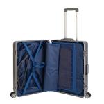Travelhouse London T1169 Hardshell koffer met aluminium frame, verschillende maten en kleuren, grijs