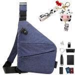 Gipfelfreund Anti-diefstal tas, Gipfelfreund Anti-diefstal schoudertas, borsttas, voor dames en heren