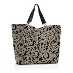 Shopper XL barok marmer – ruime boodschappentas en elegante handtas in één, van waterafstotend materiaal, barok marmer, X-Large