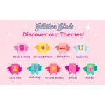 Glitter Girls Poppenaccessoires, reis- en toilettas, accessoireset met make-up, krultang en meer, accessoires voor 36 cm poppen, poppenhuis, poppenmeubel, voor kinderen vanaf 3 jaa