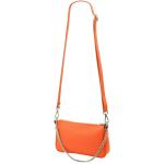 Echt lederen schoudertas schoudertas handtassen clutch kleine tas avondtas 23x13cm Jennie G323, oranje, Small