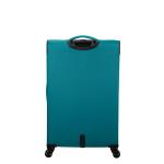 American Tourister Pulsonic - Spinner L, Erweiterbar Koffer, 81 cm, 113/122 L, Türkis (Stone Teal)