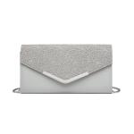 Lh1756 Gy Bagage-Messenger Bag, Grijs-kant, Small