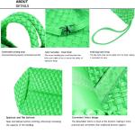 JINMANXUE Unisex Fashion Woven Bag Damen-Tragetasche