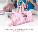 Duokon ballet, prinses, dans, tas, schoudertassen, schoudertassen, kind, ballerina, kinderen, ballet, pailletten, dans, handtas