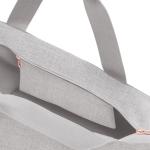 Shopper ruime boodschappentas en elegante handtas in een van waterafstotend materiaal, Sky Rose, Medium