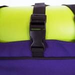 CHDWEY Umhängetaschen für Herren Yoga Umhängetasche Lässig Sport Fitness Crossbody Pack Outdoor Gym Yoga Matte Lagerung Leinwand Bag 41 x 20 cm(Grijs)
