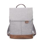 Olli OR13 Damesrugzak, 7 liter, robuust, duurzaam, waterafstotend, rugbekleding, hoofdvak met ritssluiting, geheim vak, vak voor mobiele telefoon, insteekvakken, laptopvak, gevoerd