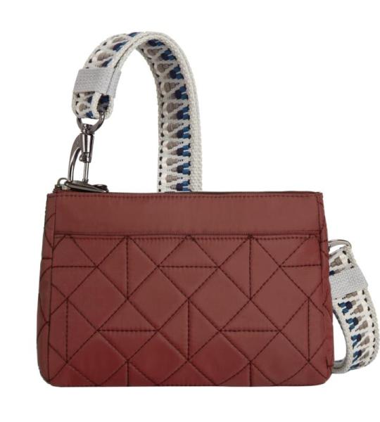 Unisex Boho Anti-Diefstal Clutch Crossbody, Paprika, Paprika