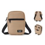 Schooltas voor dames, borsttas, schoudertassen, bruin