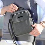 CHDWEY Umhängetaschen für Herren Mode Männer Handtasche Mann Schulter Messenger Bags Hohe Qualität Oxford Casual Bag Business Männliche Crossbody Taschen(Blue)