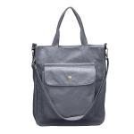 RYTEJFES Schoudertassen voor dames met veel vakken, modieuze tas, groot, zwart, casual, handtas, schoudertas, blauw, handtassen, hengseltassen voor kantoor, school, winkelen, reize