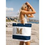 Strandtas, grote tote tassen, dames, tas, shopper, reistas, waterdicht, weekendtas, strandtas, XXL, familie, opvouwbare schoudertas, sporttas, geschenken voor vrouwen, donkerblauw-