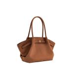 Hana draagtas voor dames, Off White, Medium, Faux Suede