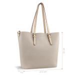 Ella Shopper Handtas Dames Groot, Schoudertas Dames, Beige