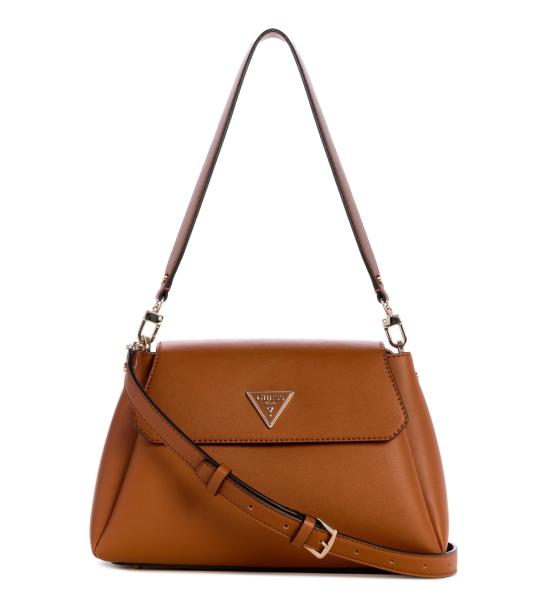 Womens Sora vriendin Flap schoudertas schoudertas, Cognac, One Size, Sora Girlfriend Flap Schoudertas