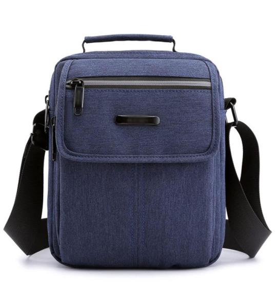 CHDWEY Umhängetaschen für Herren Mode Männer Handtasche Mann Schulter Messenger Bags Hohe Qualität Oxford Casual Bag Business Männliche Crossbody Taschen(Blue)